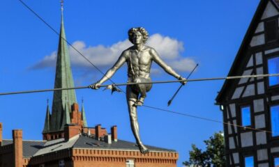 Nabrzeże Brdy w centrum Bydgoszczy