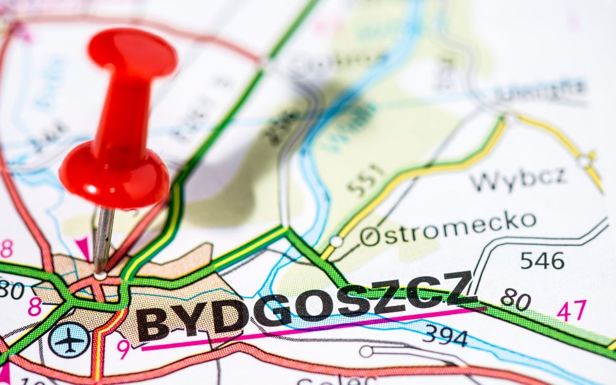 Bydgoszcz topografia